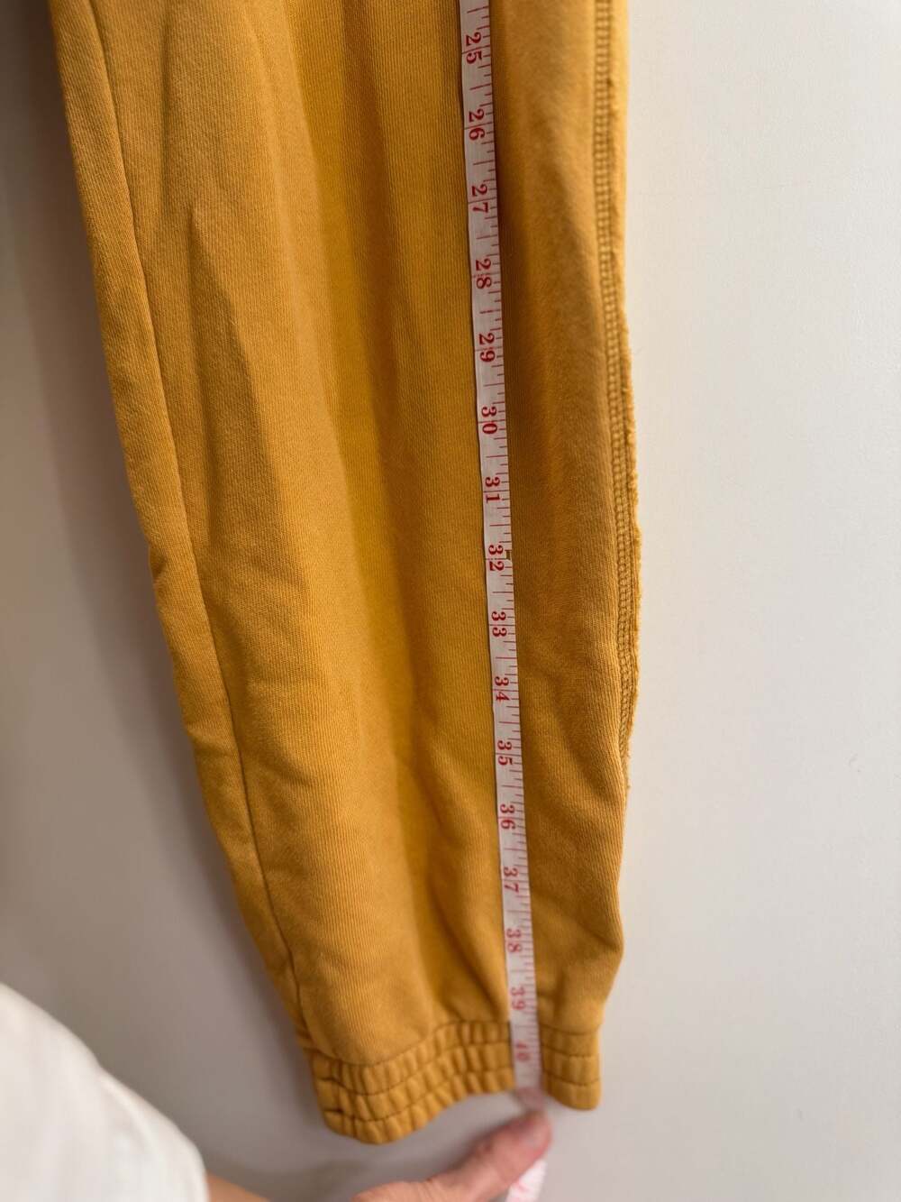 Aerie Mustard Yellow Jogger Sweatpants Size M Long - Picture 6 of 9